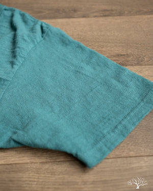 UES No. 8 Slub Nep Tee - Turquoise