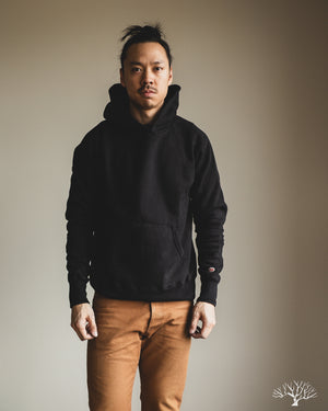 UES Pullover Hoodie Sweatshirt - Black