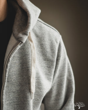 UES Zip Hoodie Sweatshirt - Grey