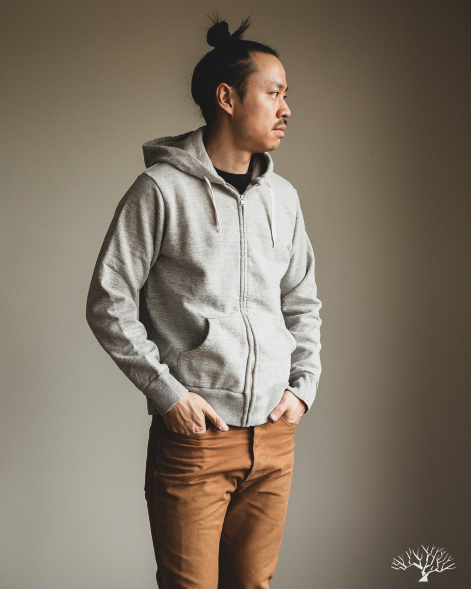 UES Zip Hoodie Sweatshirt - Grey