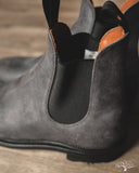 Viberg Chelsea Boot - Charcoal Waxy Commander - 2030