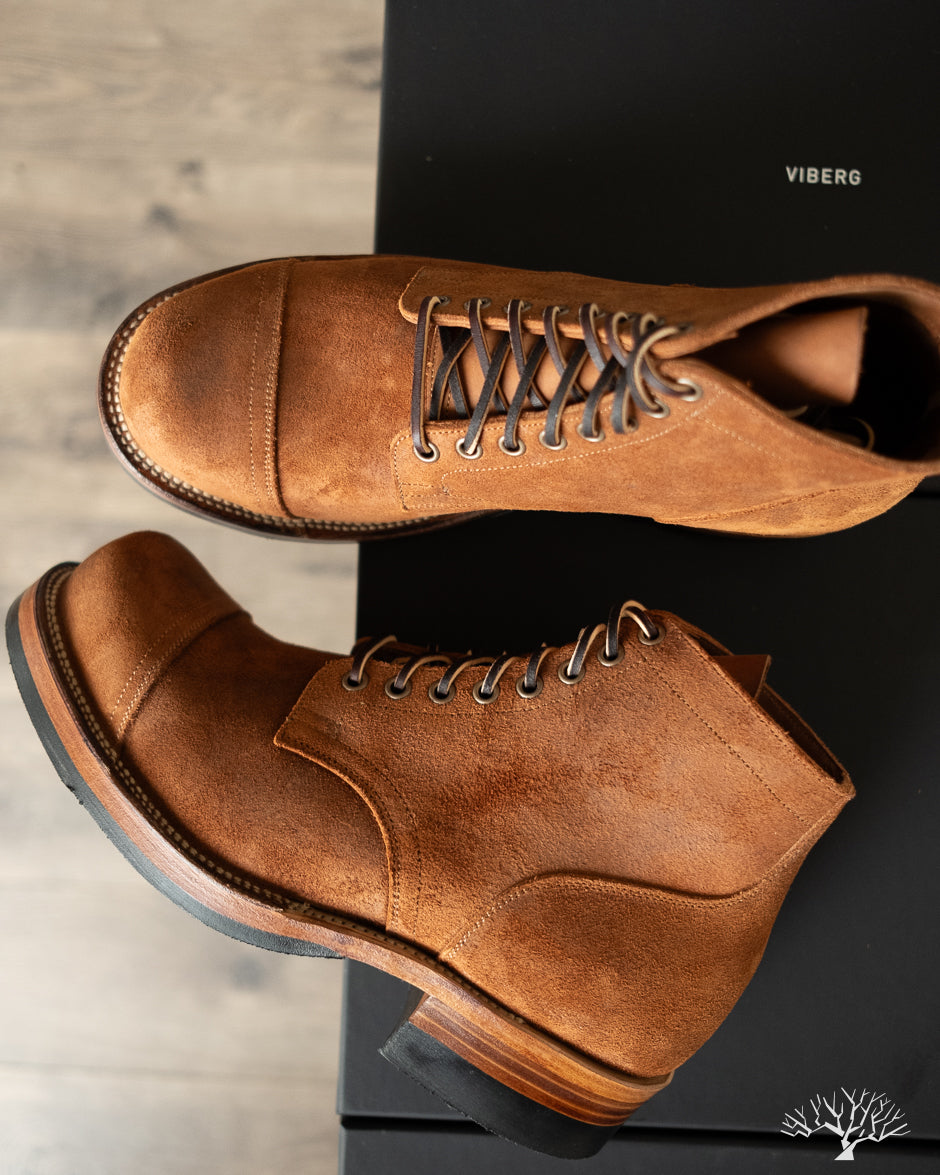 Service Boot - Aged Bark Chamois Roughout - 310