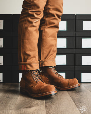 Service Boot - Aged Bark Chamois Roughout - 310