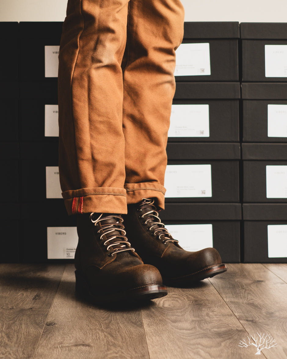 Viberg Service Boot - Coyote Waxy Commander - 310