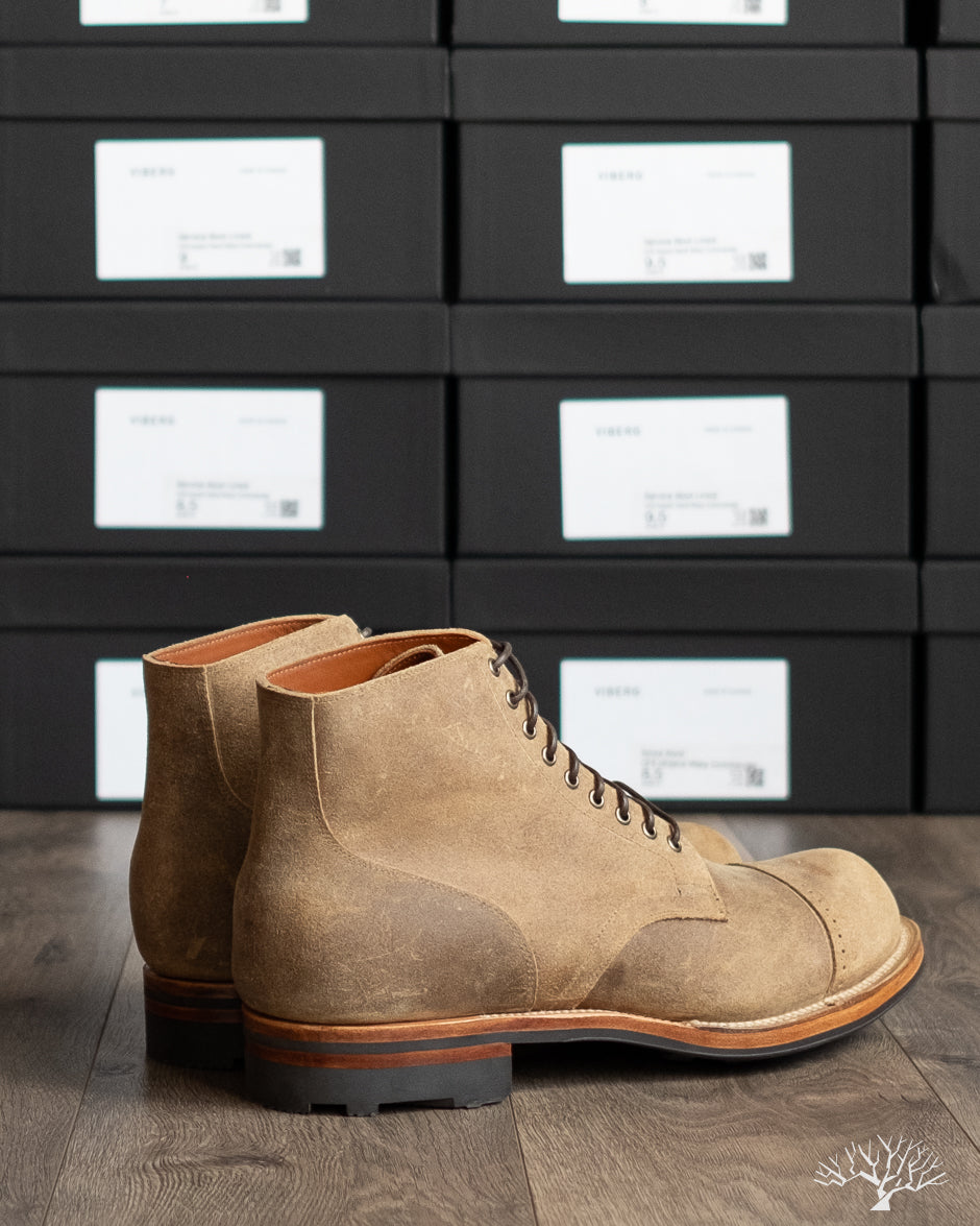 Viberg Service Boot - Desert Sand Waxy Commander - 2040