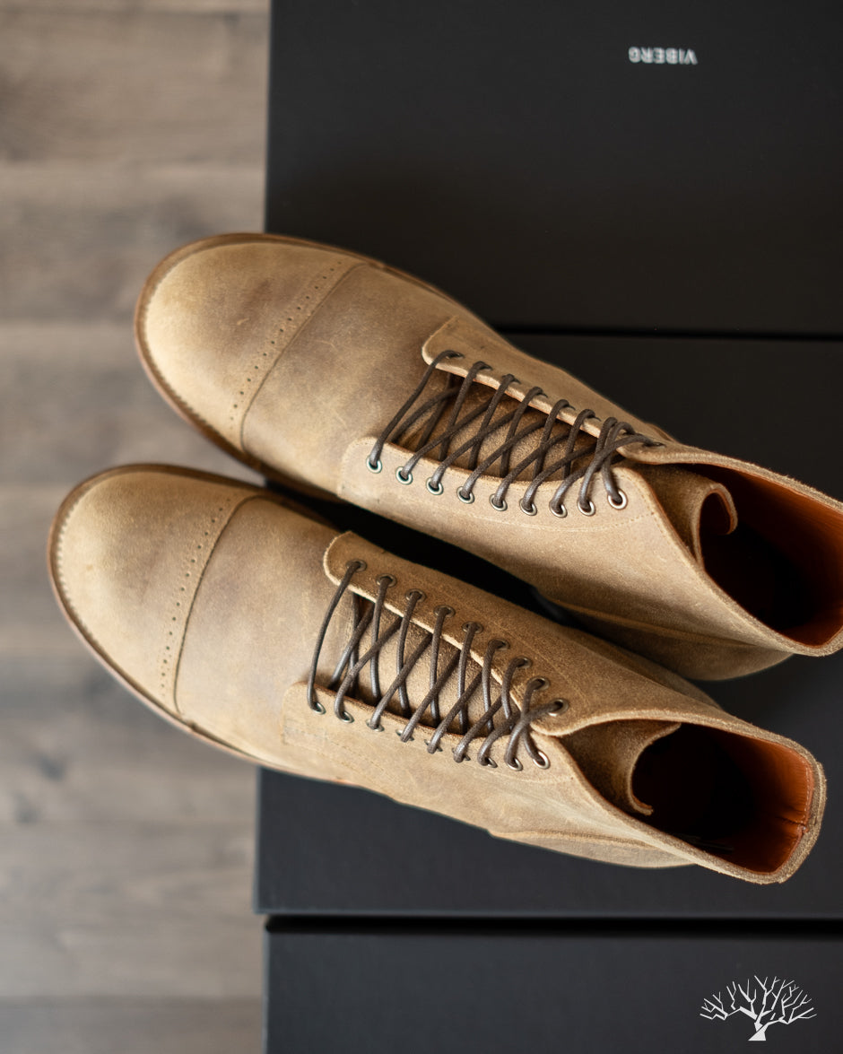 Viberg Service Boot - Desert Sand Waxy Commander - 2040