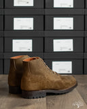 Viberg Service Boot - Mushroom Chamois Roughout - Commando - 1035