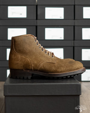 Viberg Service Boot - Mushroom Chamois Roughout - Commando - 1035