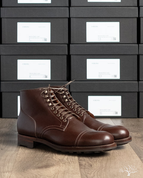 Viberg service boot store cap toe