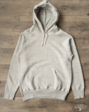 Denime 262 Four Needle Raglan Hoodie - Light Heather Grey