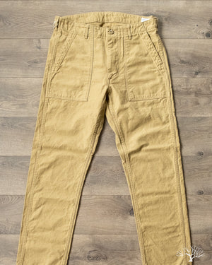 orSlow Slim Fit Fatigue Pants - Khaki