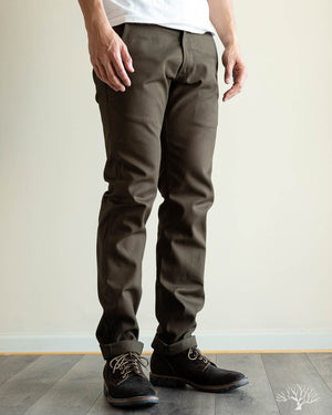 Railcar Fine Goods Duck Canvas Flight Trousers - Seaweed Green